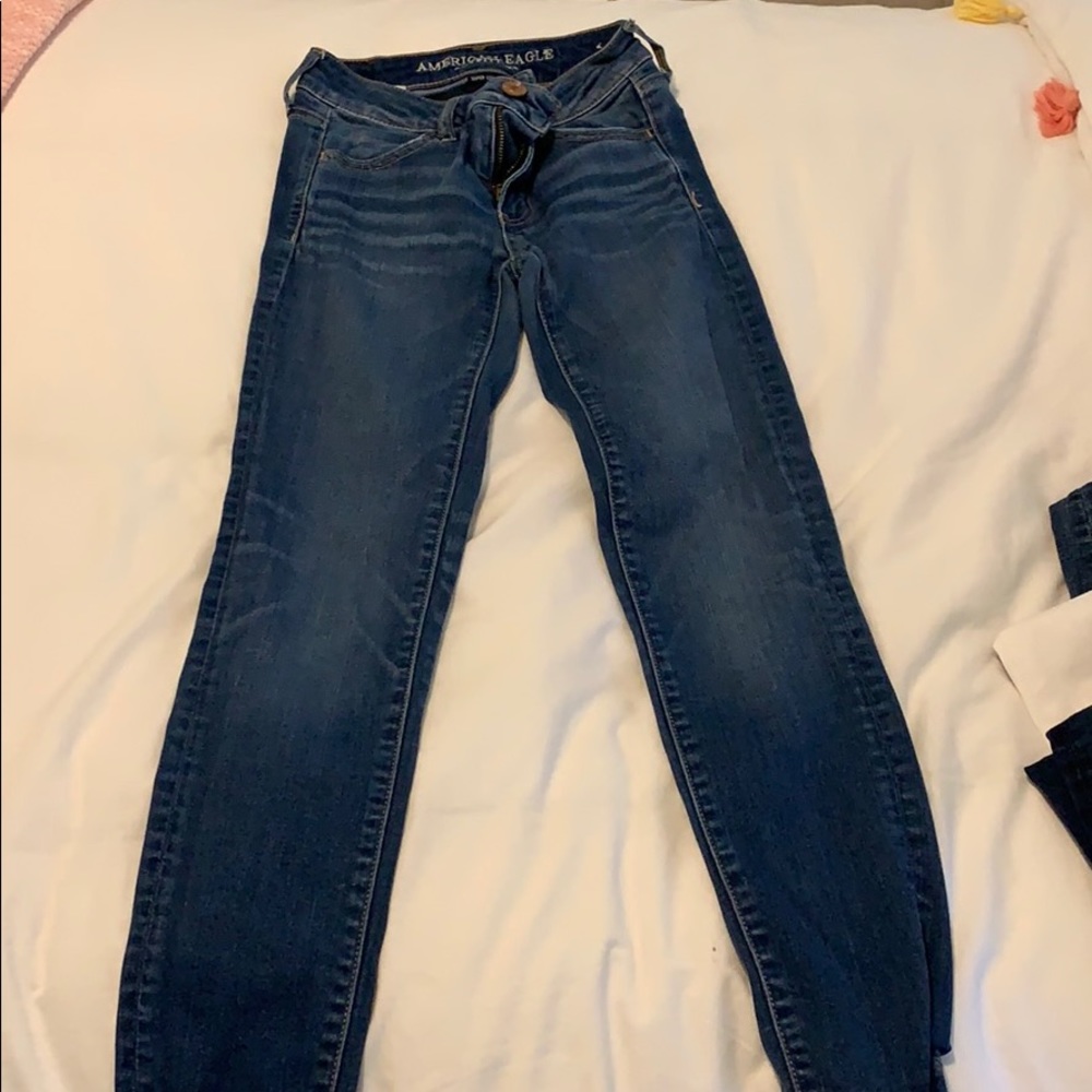 American Eagle super stretch jeans